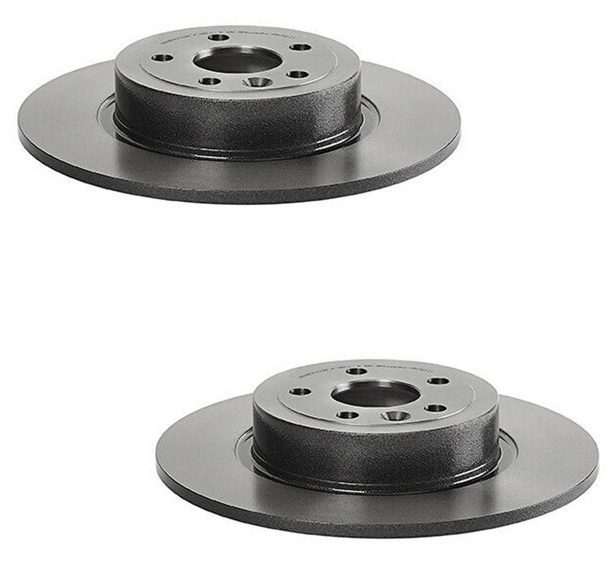 Land Rover Brembo Brakes Kit - Pads and Rotors Rear (317mm) (Low-Met) LR061385 - Brembo 3724480KIT